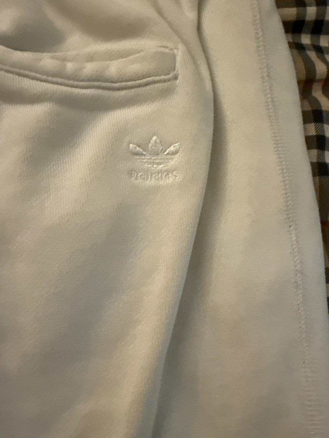 Unisex Adidas Humanrace Sweatpants White Medium - photo 5