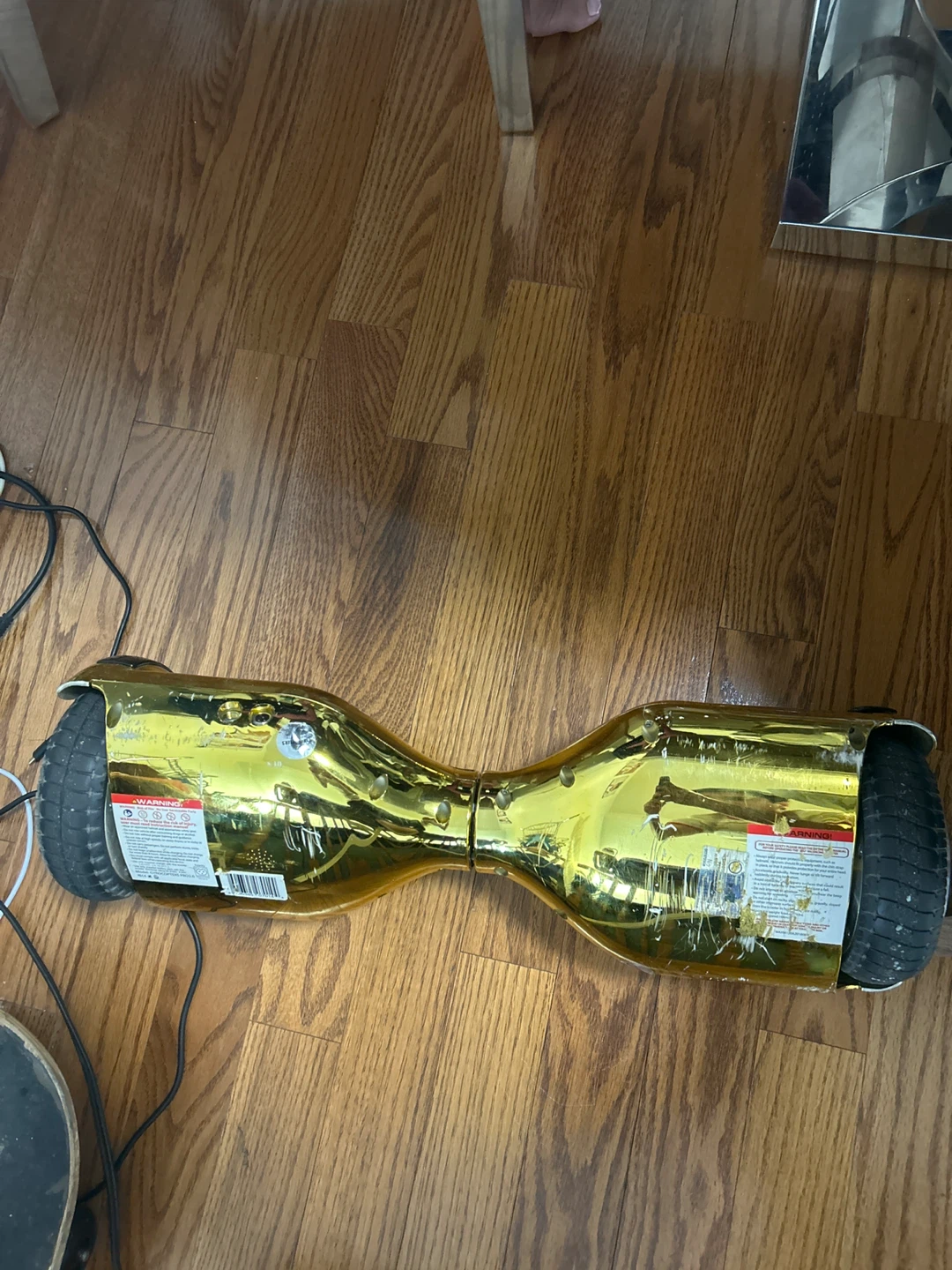 Gold Hoverboard Self Balancing Scooter - photo 3