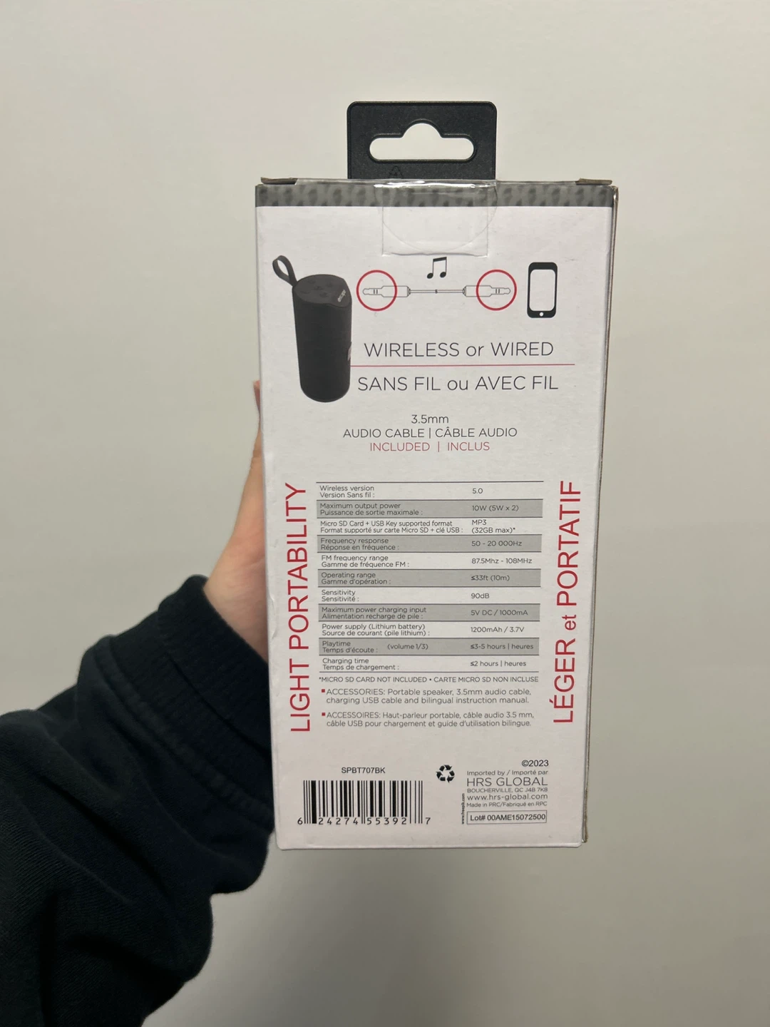 Escape Wireless Fabric Speaker with  Strap - photo 3