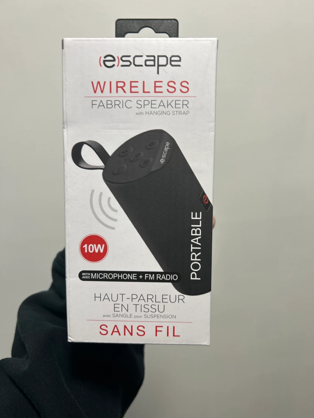 Escape Wireless Fabric Speaker with  Strap