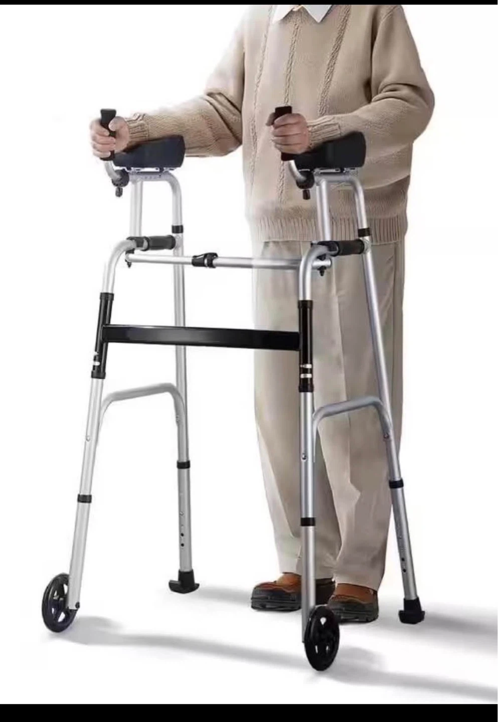 VEVOR Standard Assisted Walking Walker with Wheels