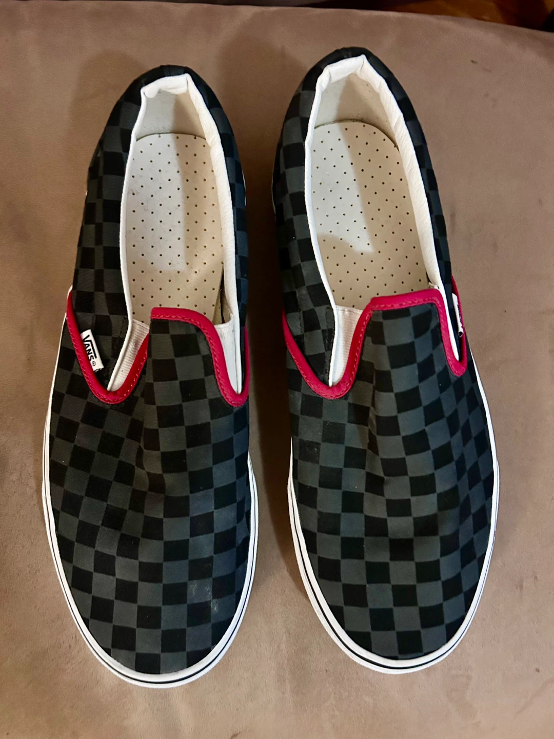 Vans Checkerboard Slip-On Shoes