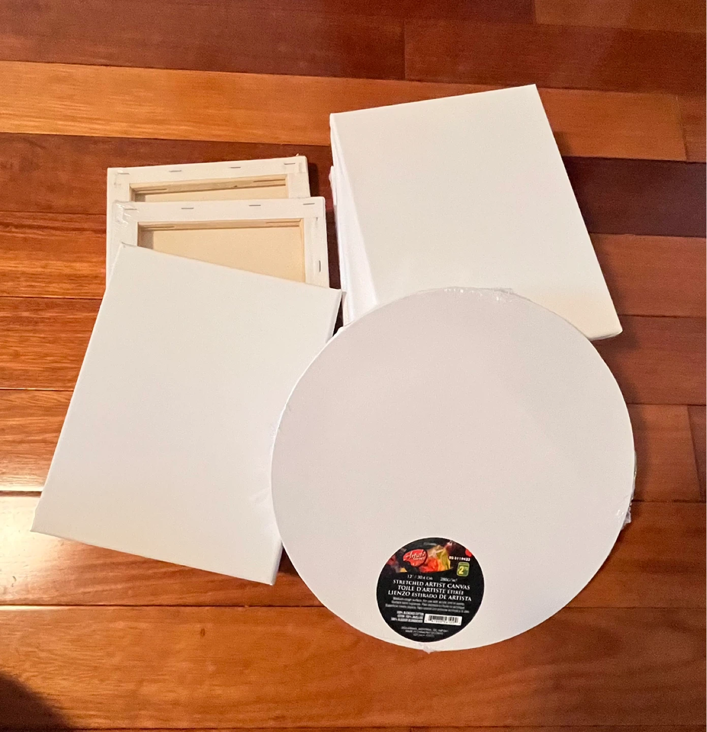 Artist's Loft Stretched Artist Canvas Pack