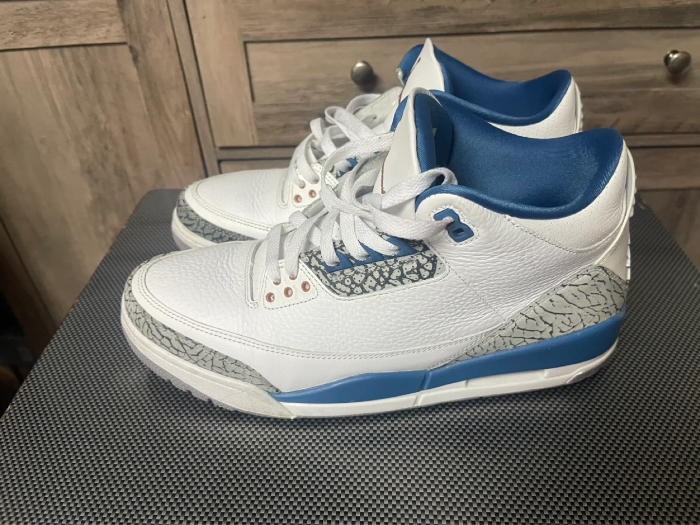 Air Jordan 3 Retro White Racer Blue US 11