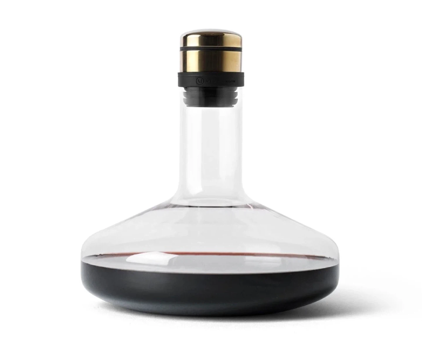 Audo Copenhagen Deluxe Gold Wine Breather
