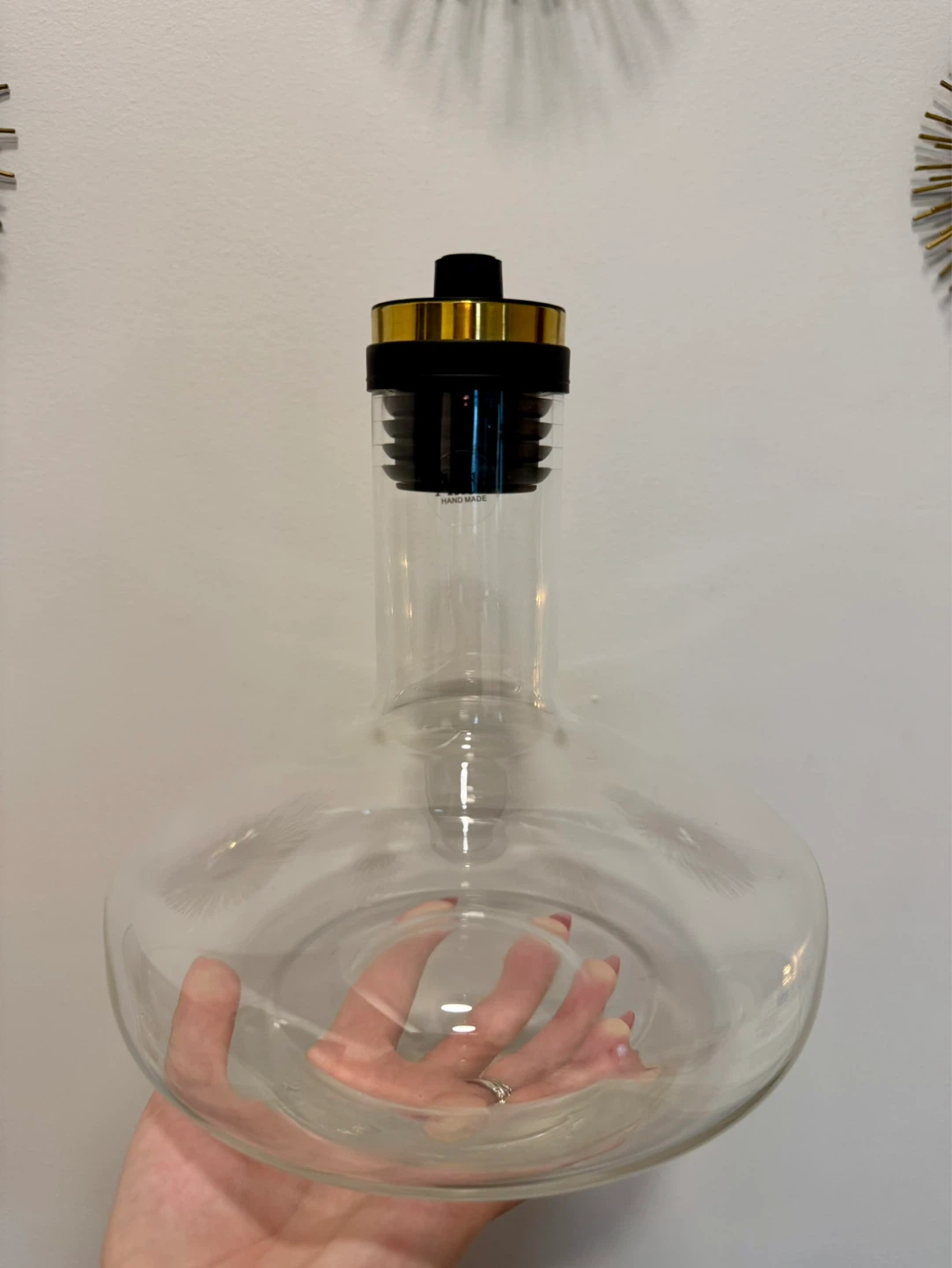 Audo Copenhagen Deluxe Gold Wine Breather - photo 5