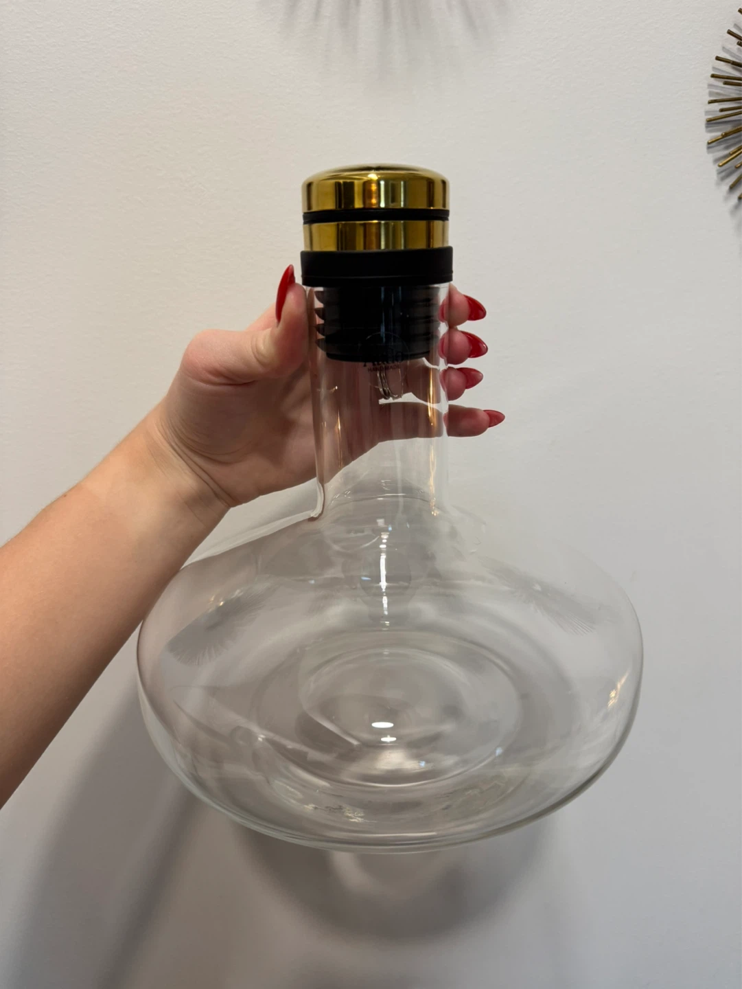 Audo Copenhagen Deluxe Gold Wine Breather - photo 4