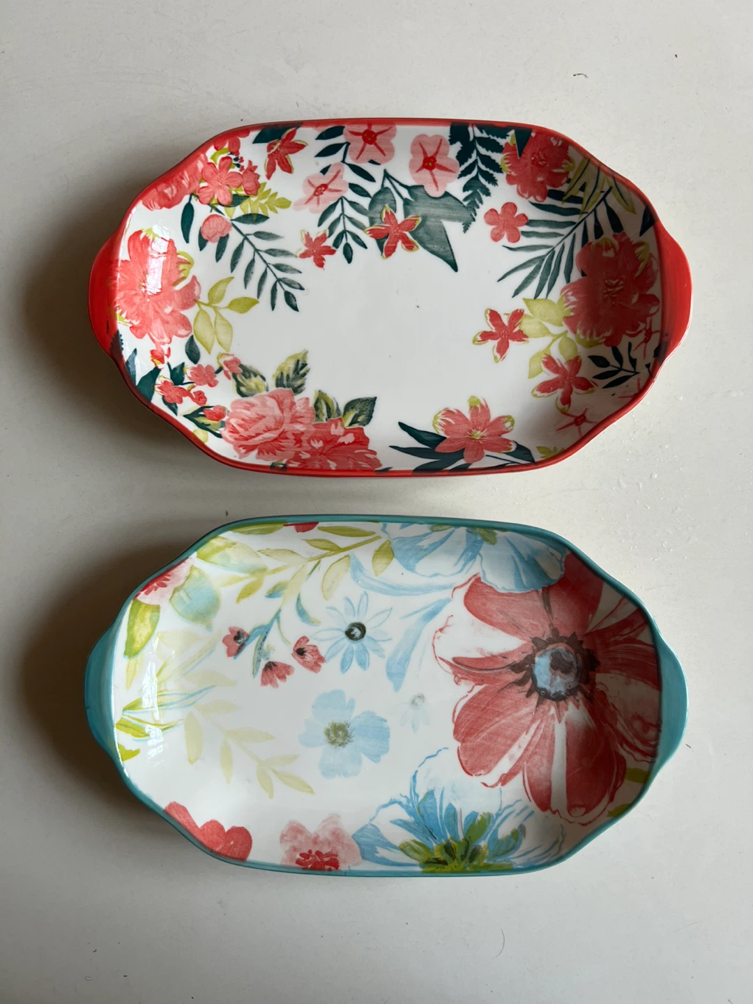 Rectangular Fish Plate with Handle