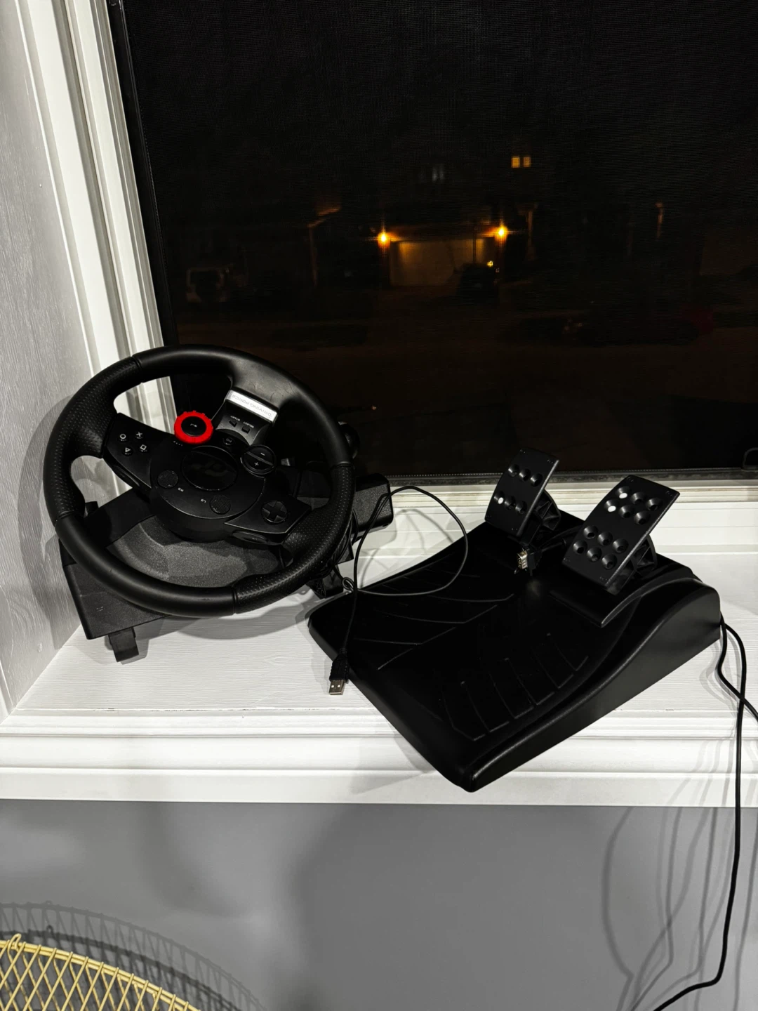 Logitech G Driving Force Gaming Steering Wheel and Pedals