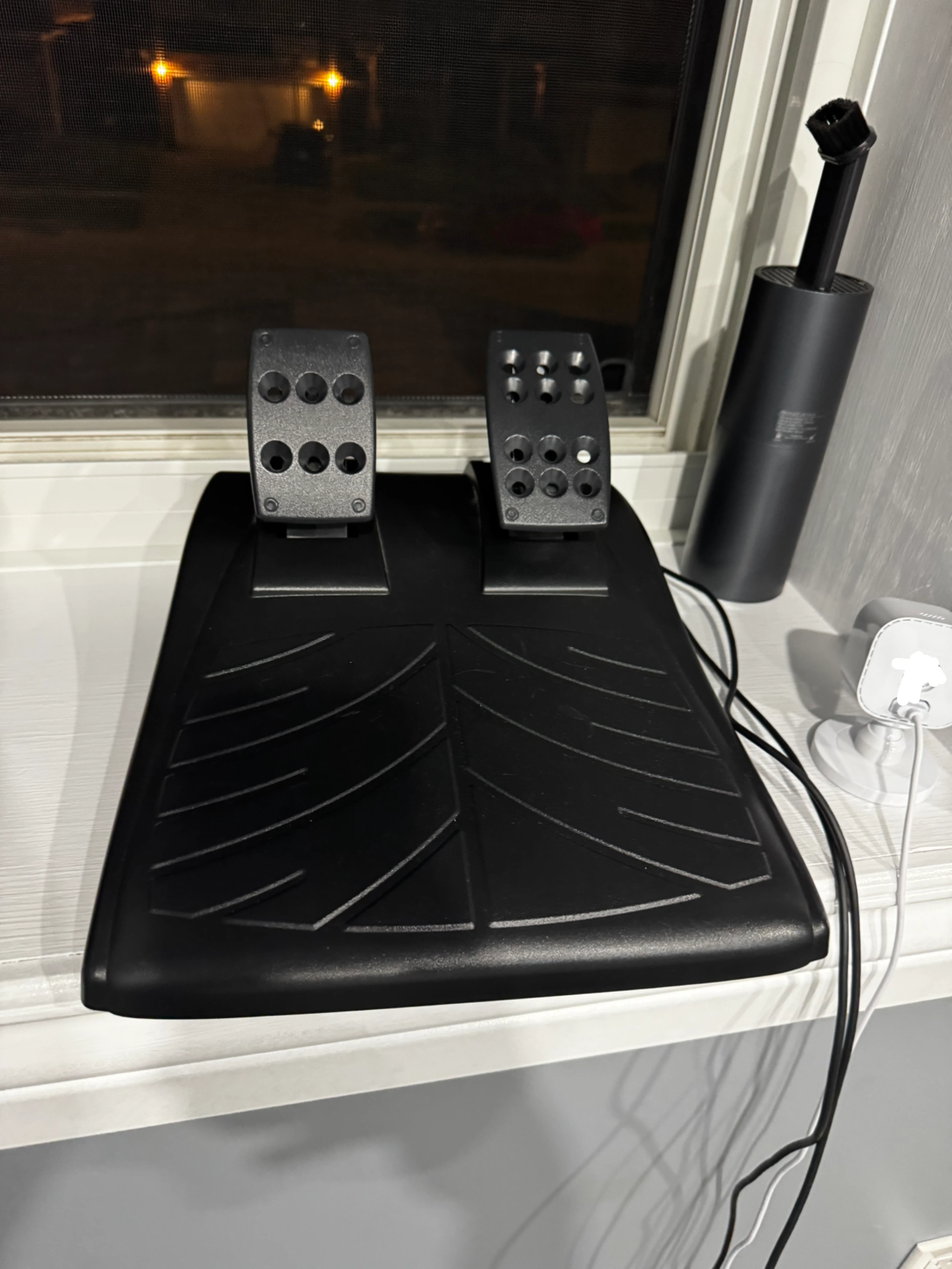Logitech G Driving Force Gaming Steering Wheel and Pedals - photo 4