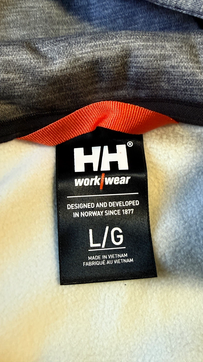 New Helly Hansen Tech Hooded Midlayer - Grey (Size L) - photo 2