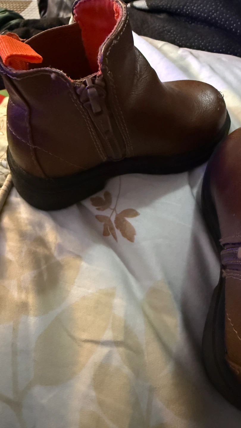Brown Toddler Boots Size 5 - photo 2