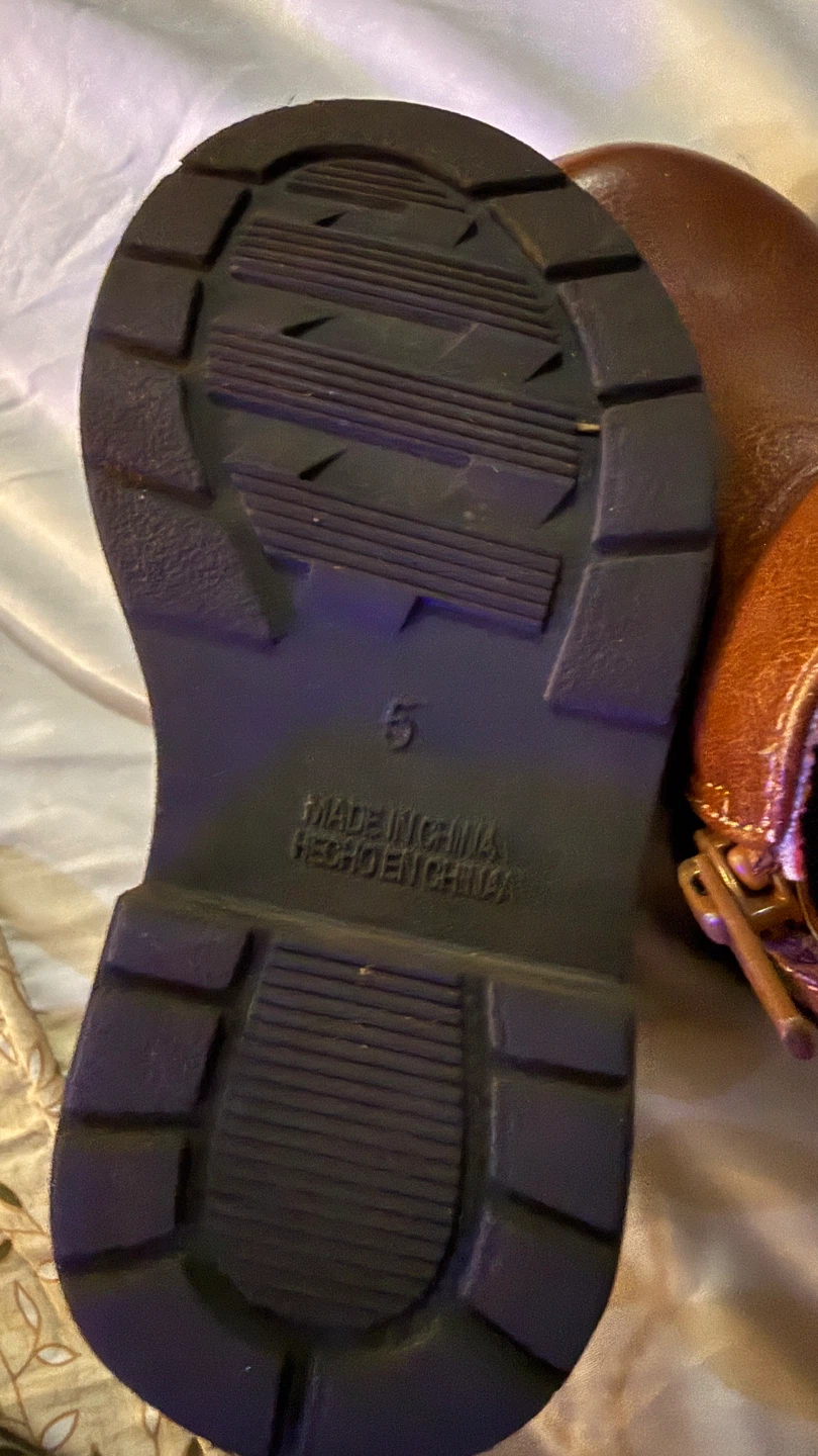 Brown Toddler Boots Size 5 - photo 3