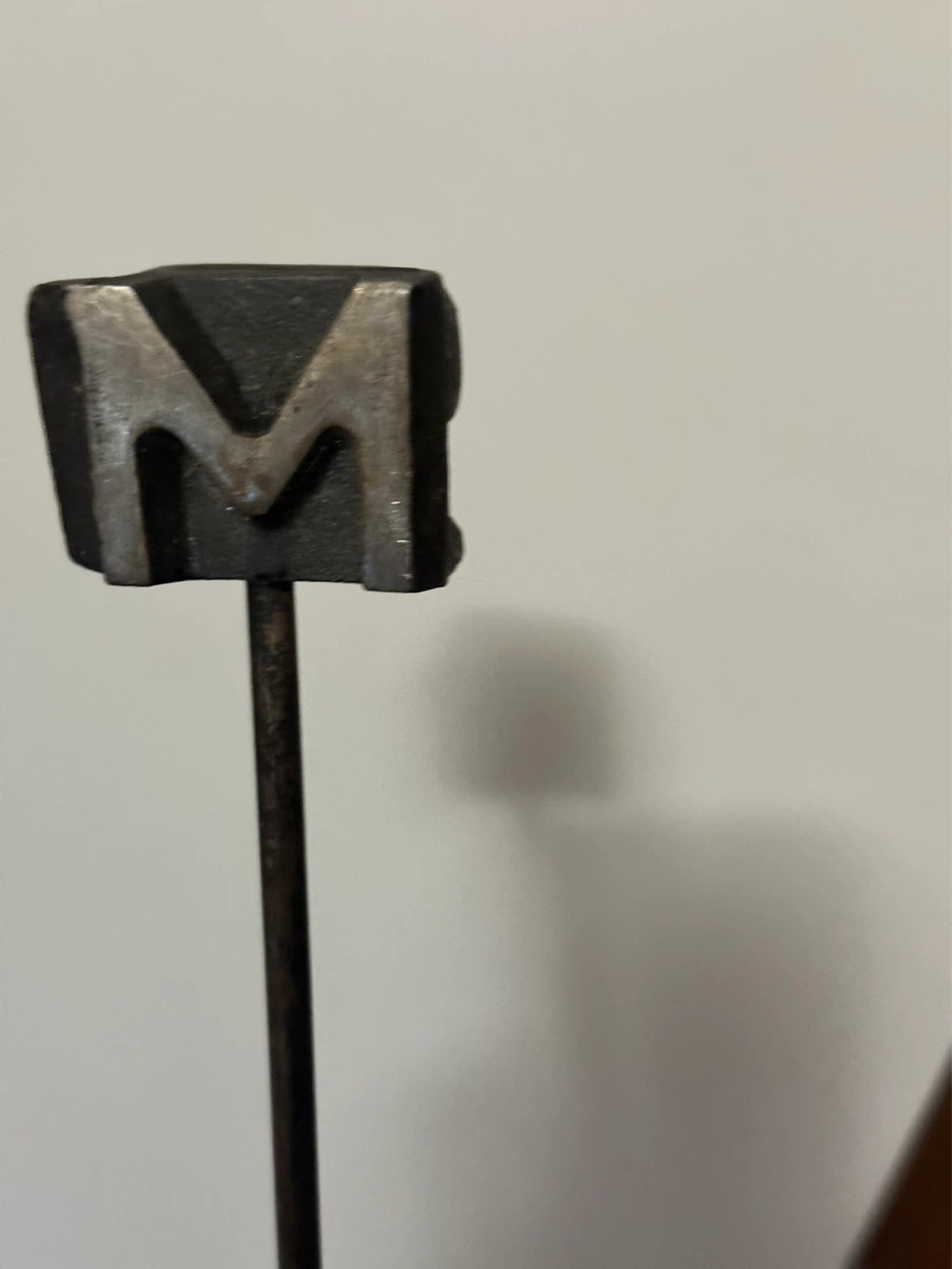 3 Letter Steak Branding Iron - photo 4