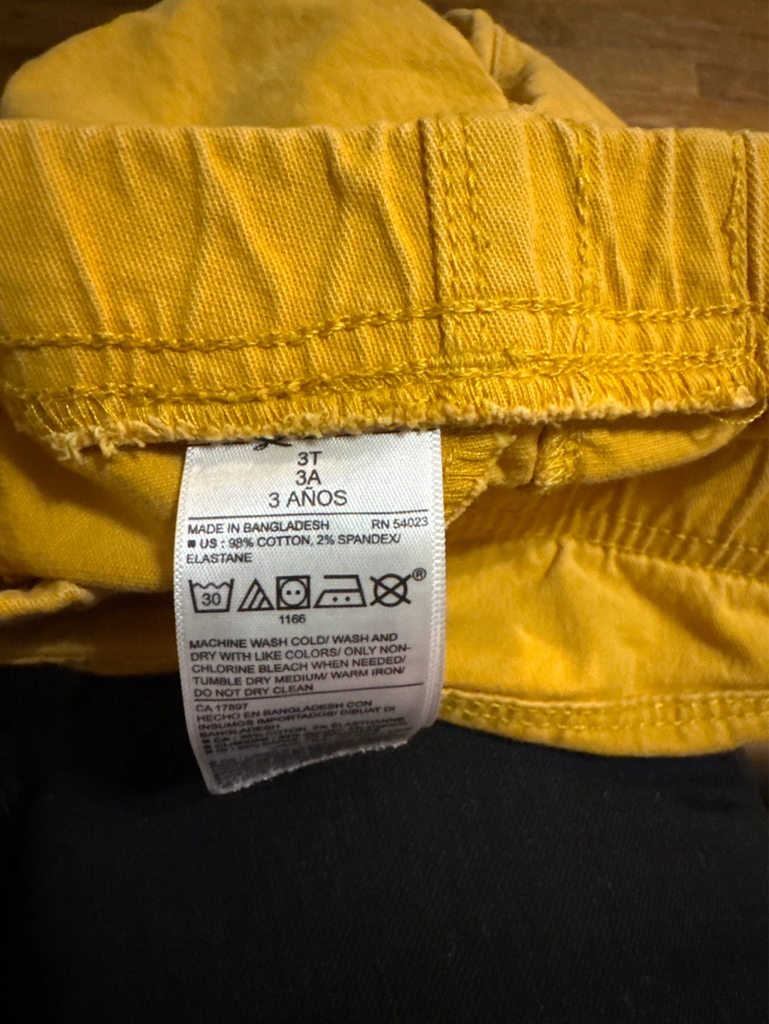 3T Old Navy Yellow Jeggings - photo 3
