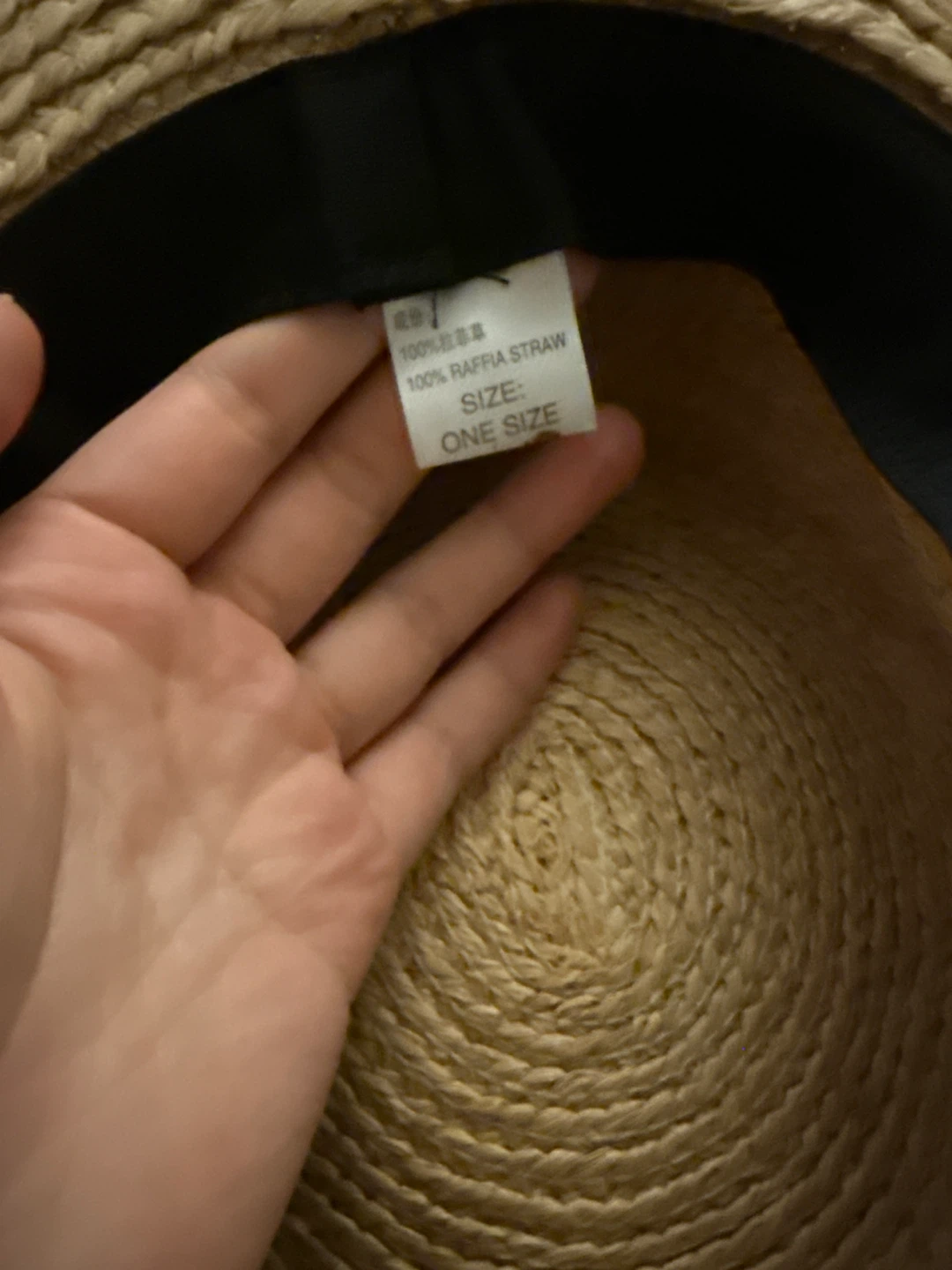 Straw Hat with Ribbon Detail - photo 5