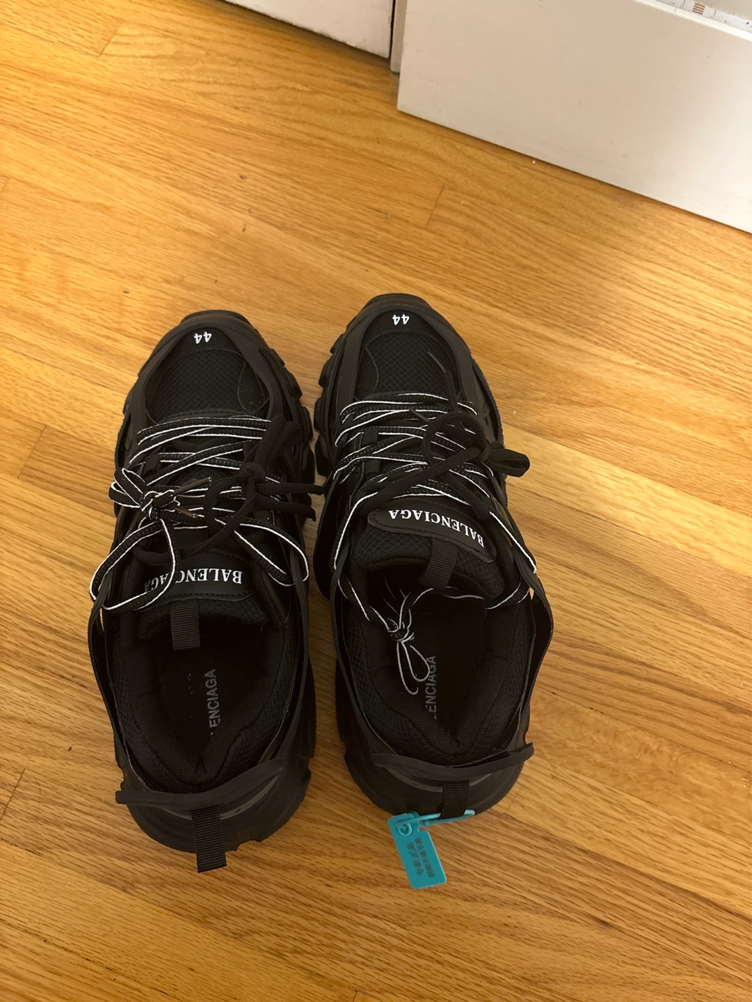 Balenciaga Track Sneakers - Black, Size 44 - photo 4