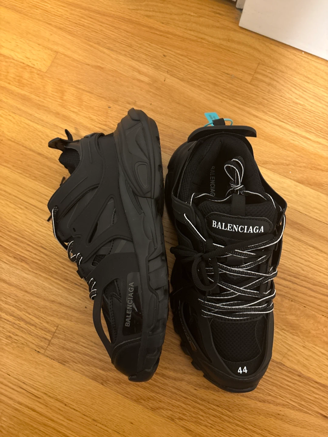 Balenciaga Track Sneakers - Black, Size 44 - photo 2