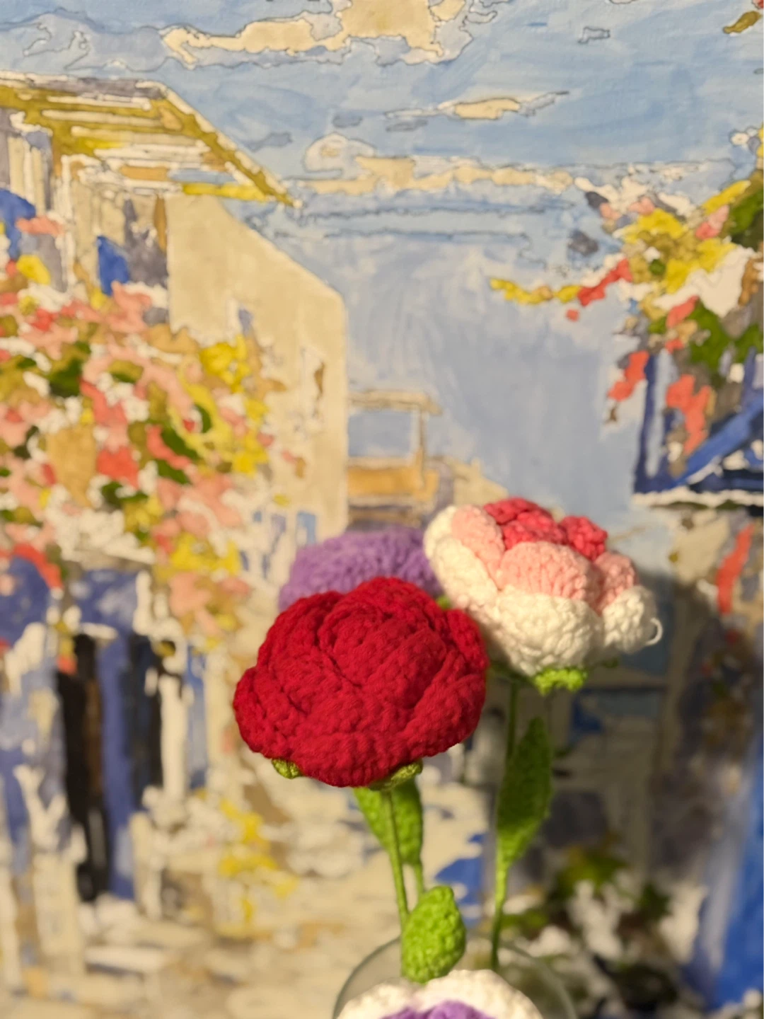 Hand-Crocheted Flowers Bouquet - photo 2
