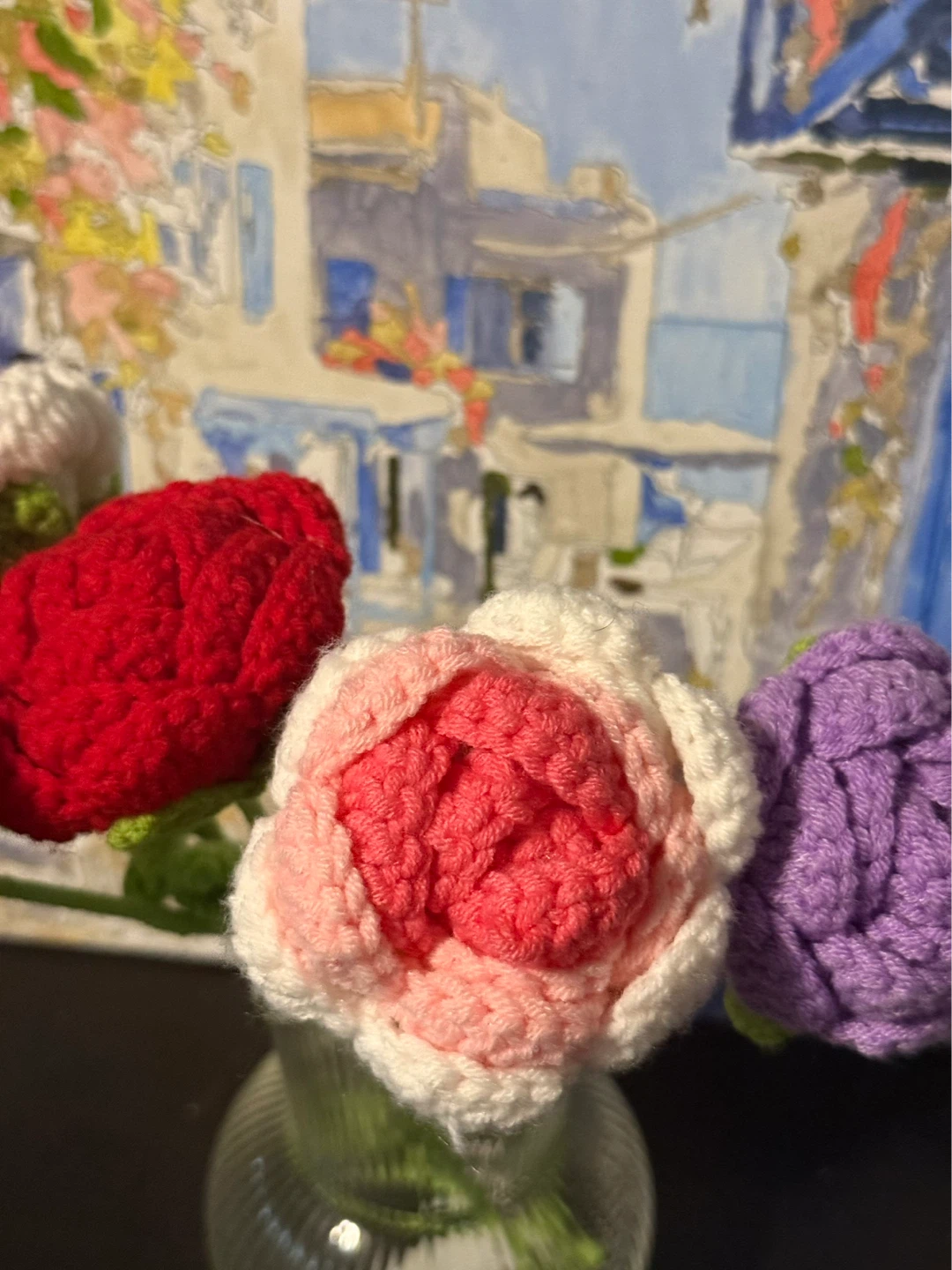 Hand-Crocheted Flowers Bouquet - photo 4