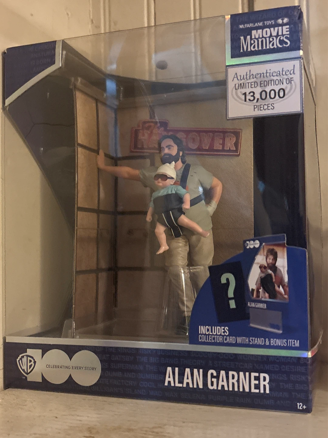 McFarlane Toys Movie Maniacs Alan Garner The Hangover Figure