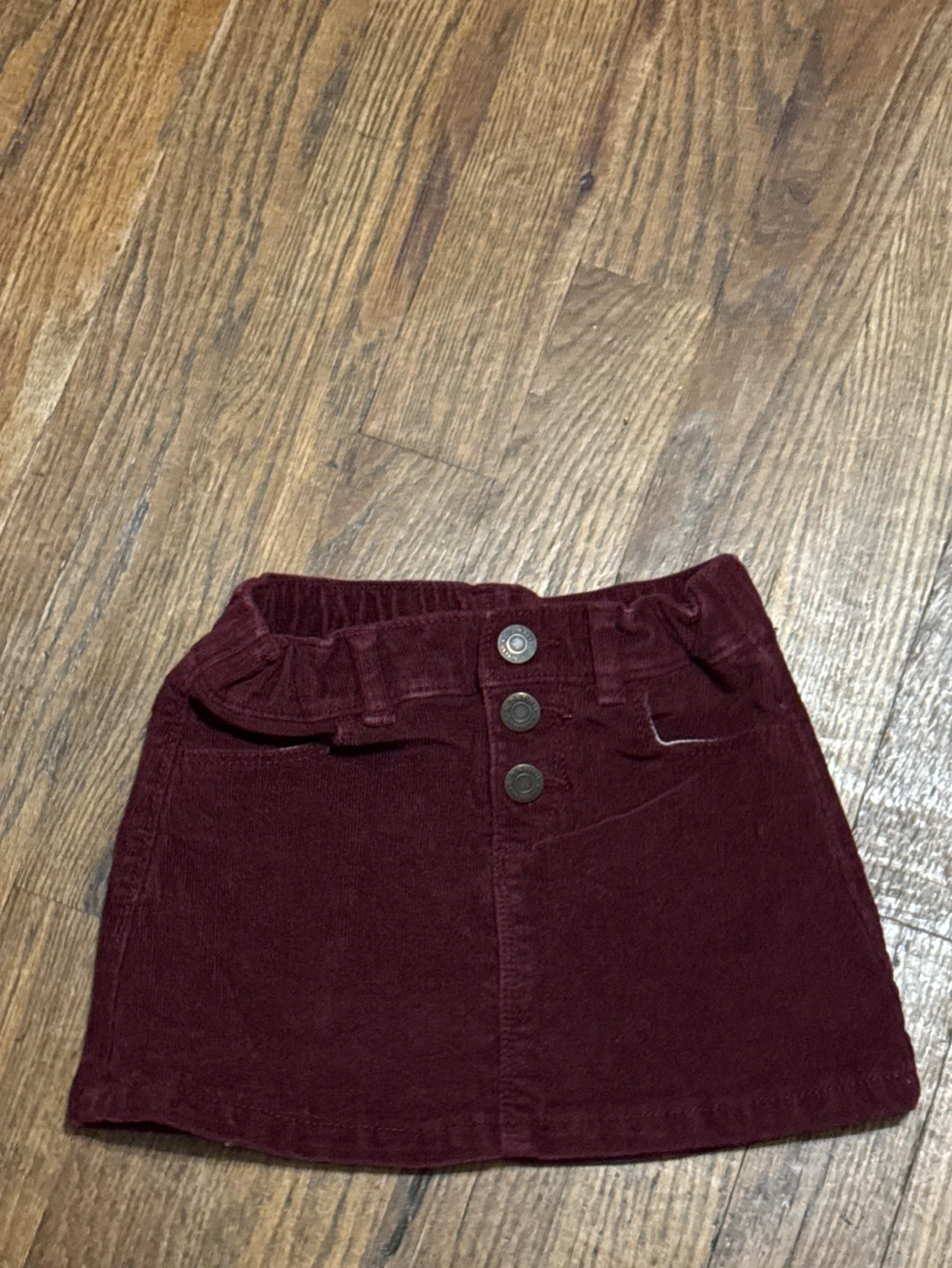 18-24 Mon. Old Navy Burgundy Corduroy Skirt