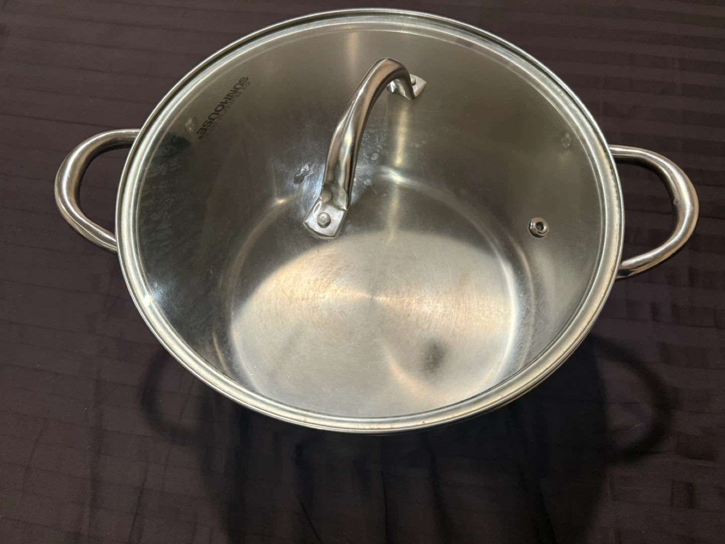 Sunhouse Stainless Steel Stock Pot - 11 Quart