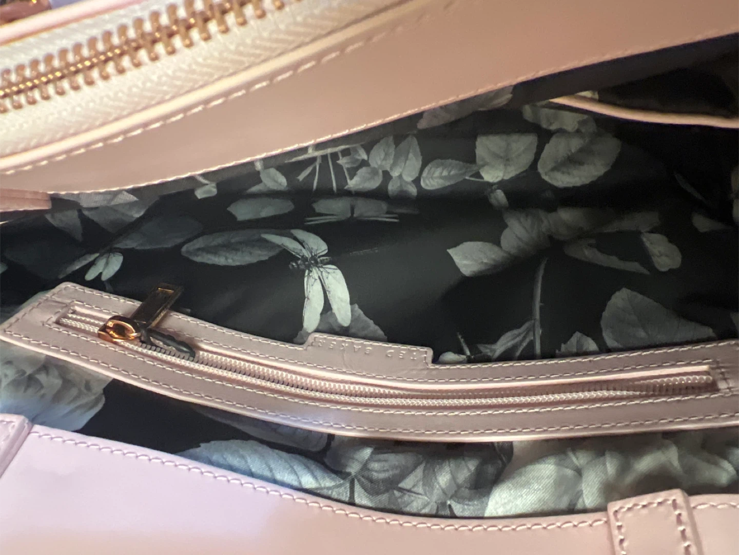 New with tag Ted Baker London Pink Leather Tote Bag - photo 5