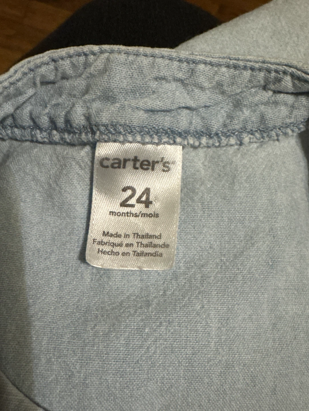 24 Months Carter's Denim Shirt - photo 2