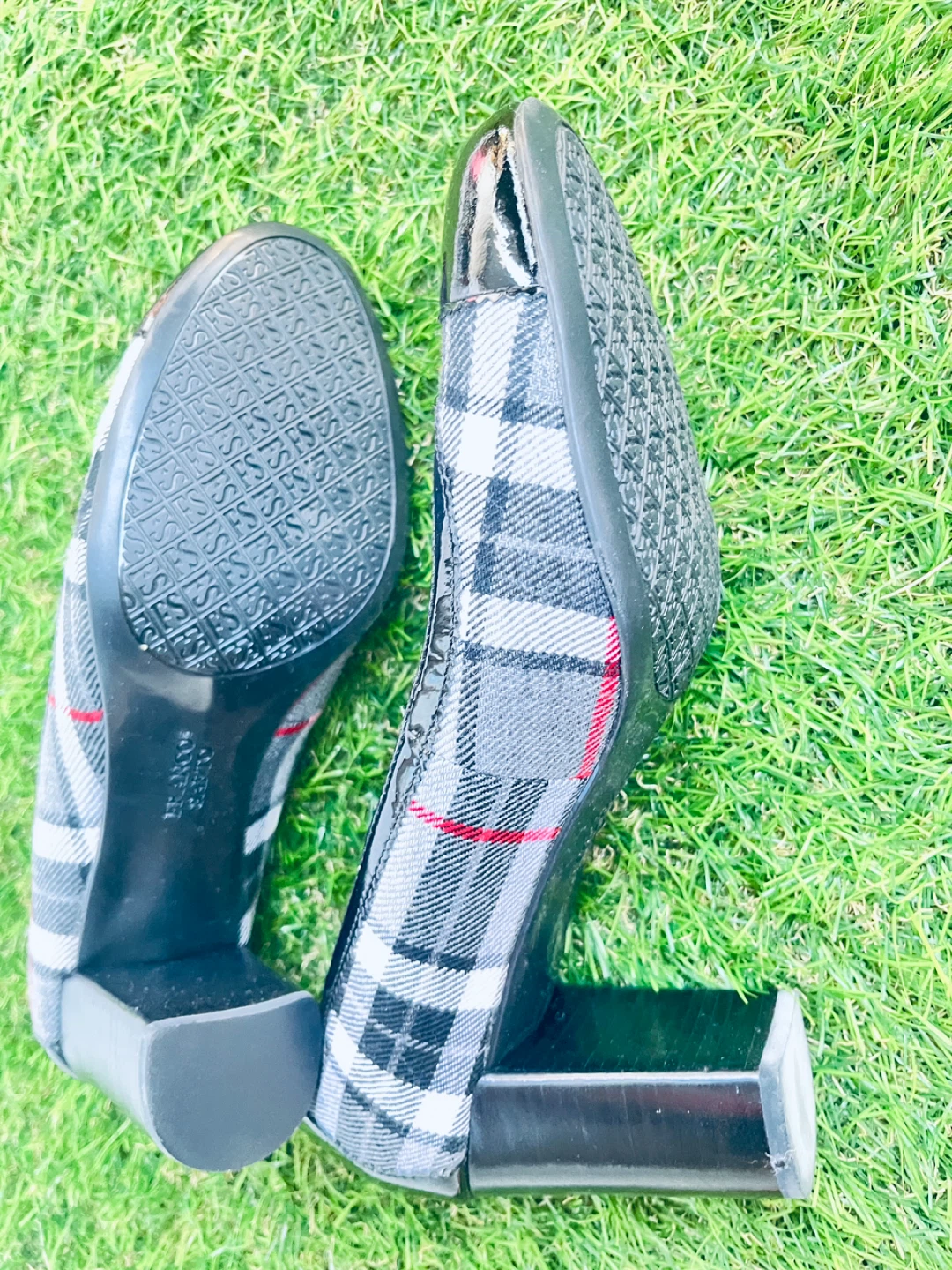 Franco Sarto Women's Plaid Heels - photo 3