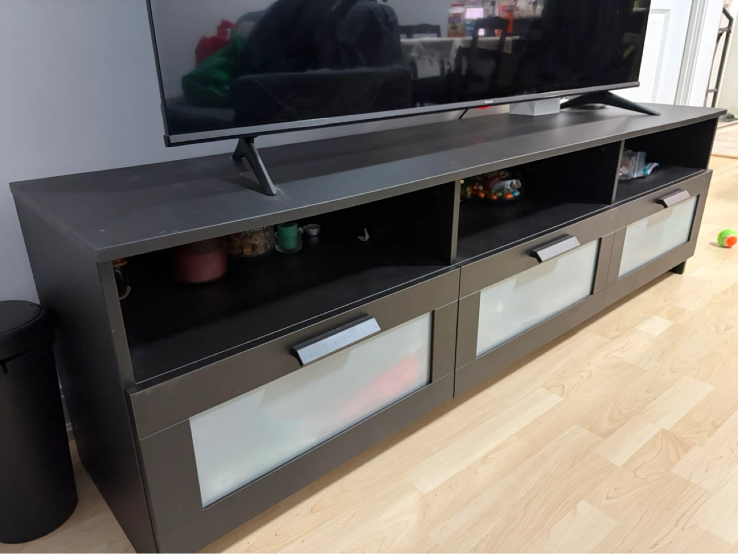 IKEA BRIMNES TV Bench Black - photo 2