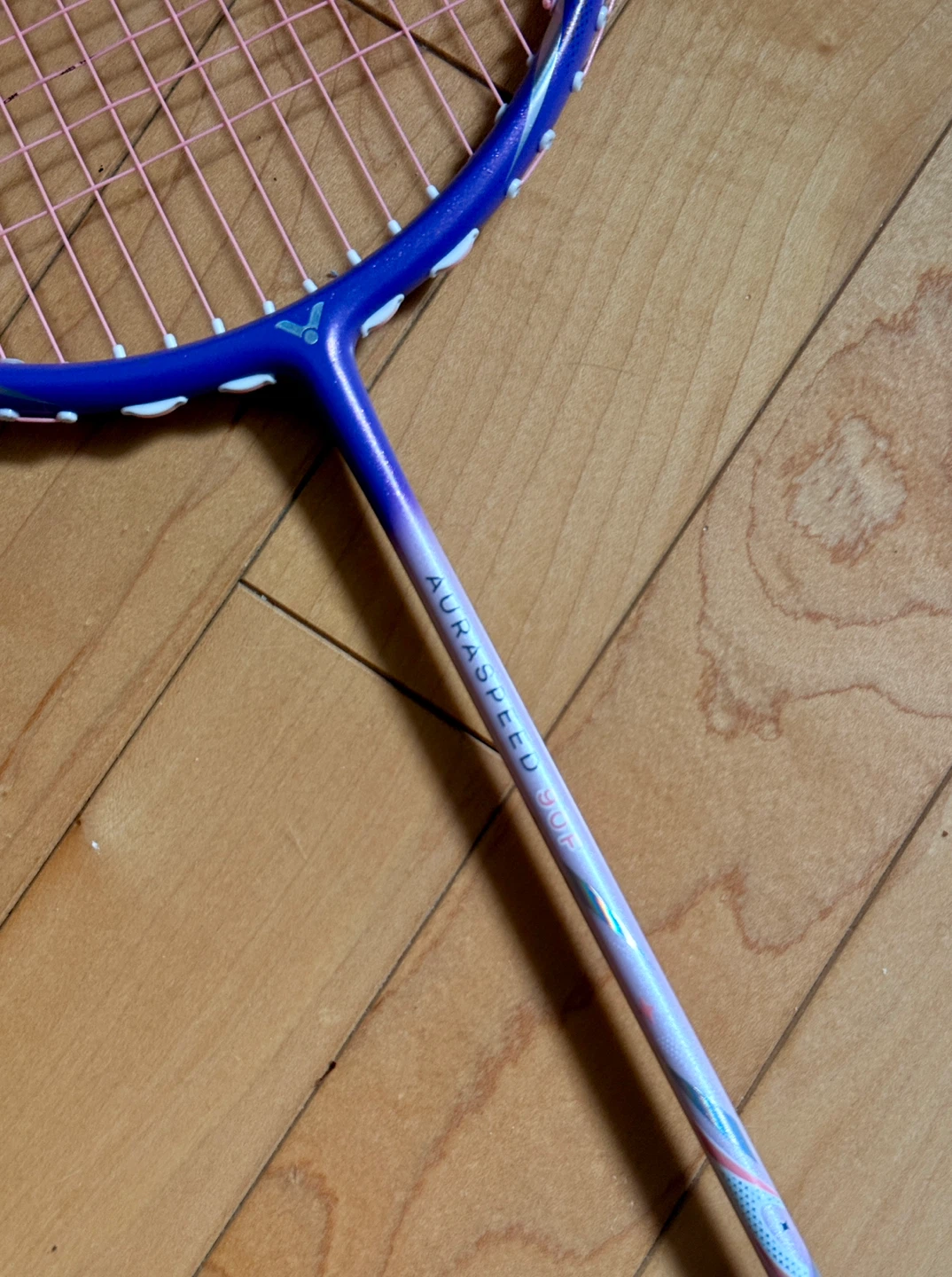 Victor Auraspeed 90F Badminton Racket - Medium Purple - photo 4