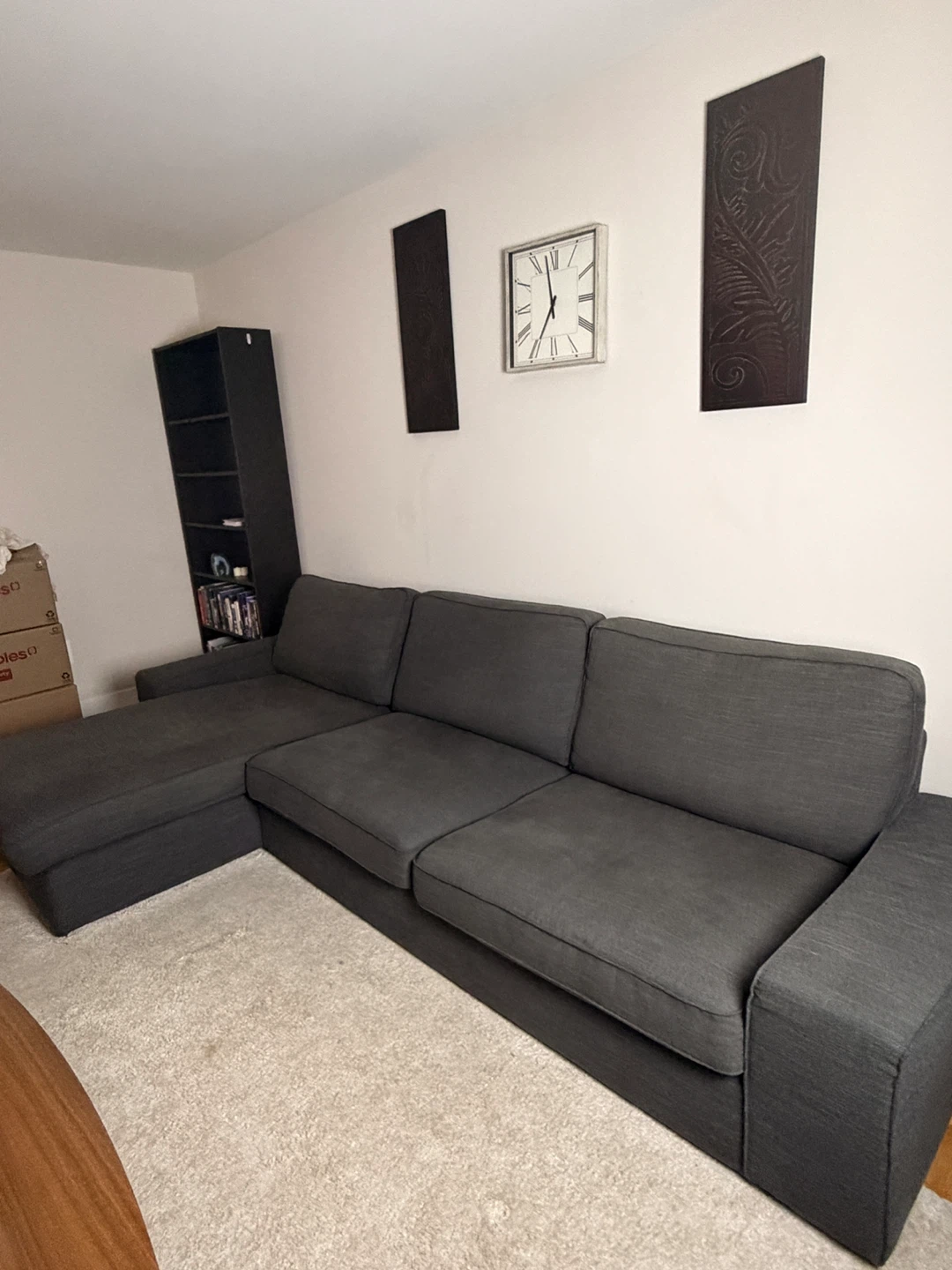 Dark Grey Sectional Sofa