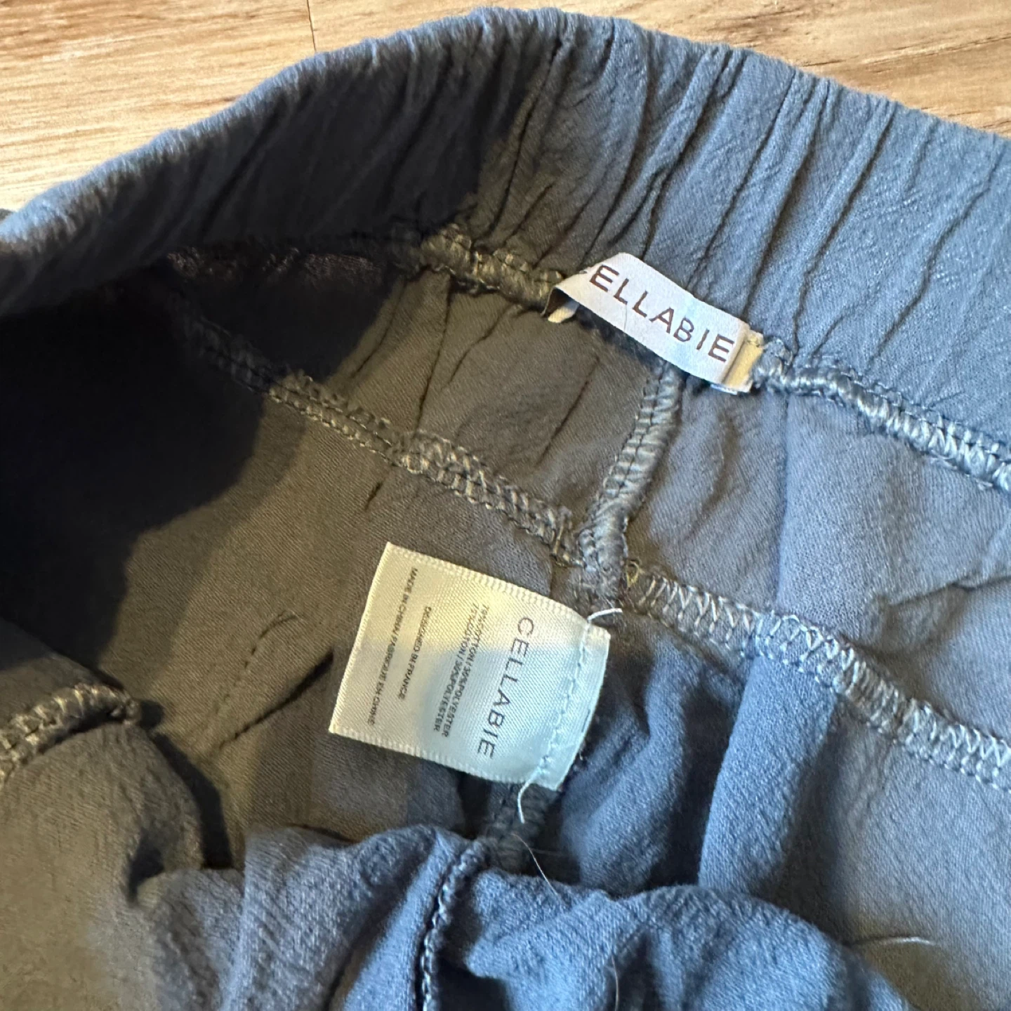 Cellabie Grey Elastic Waist Pants XS - photo 3