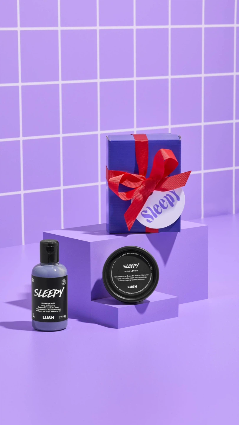 🆕 Lush Sleepy Gift Set (Shower Gel & Body Lotion)