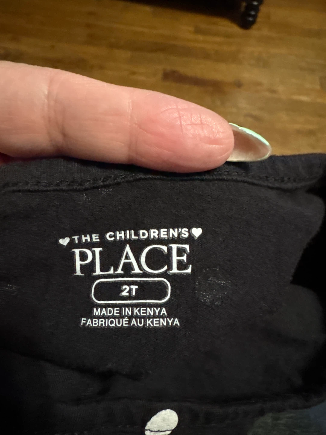 2T Children's Place Black Polka Dot Top - photo 2