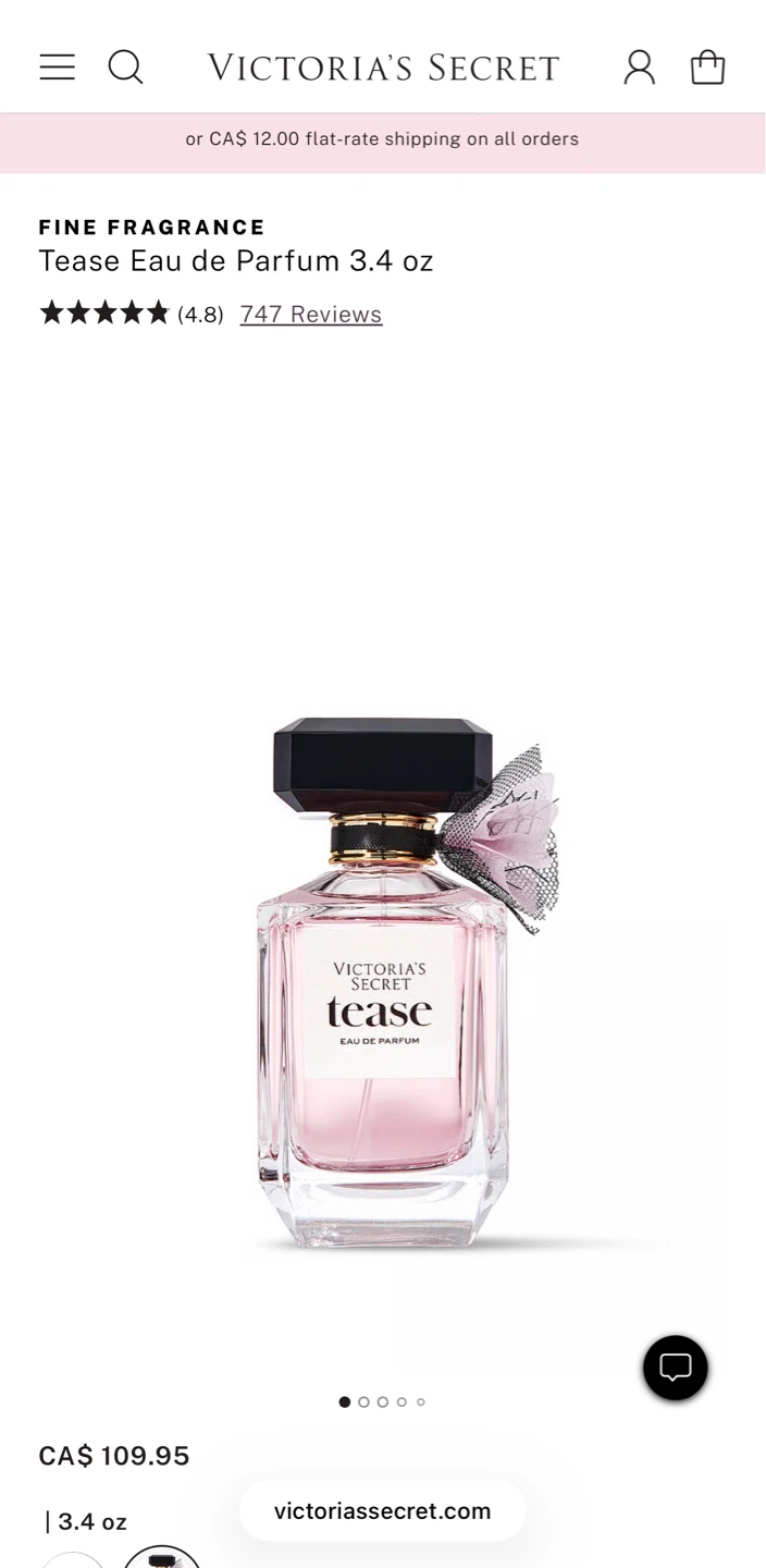 Victoria's Secret Tease Eau de Parfum 1.7 oz