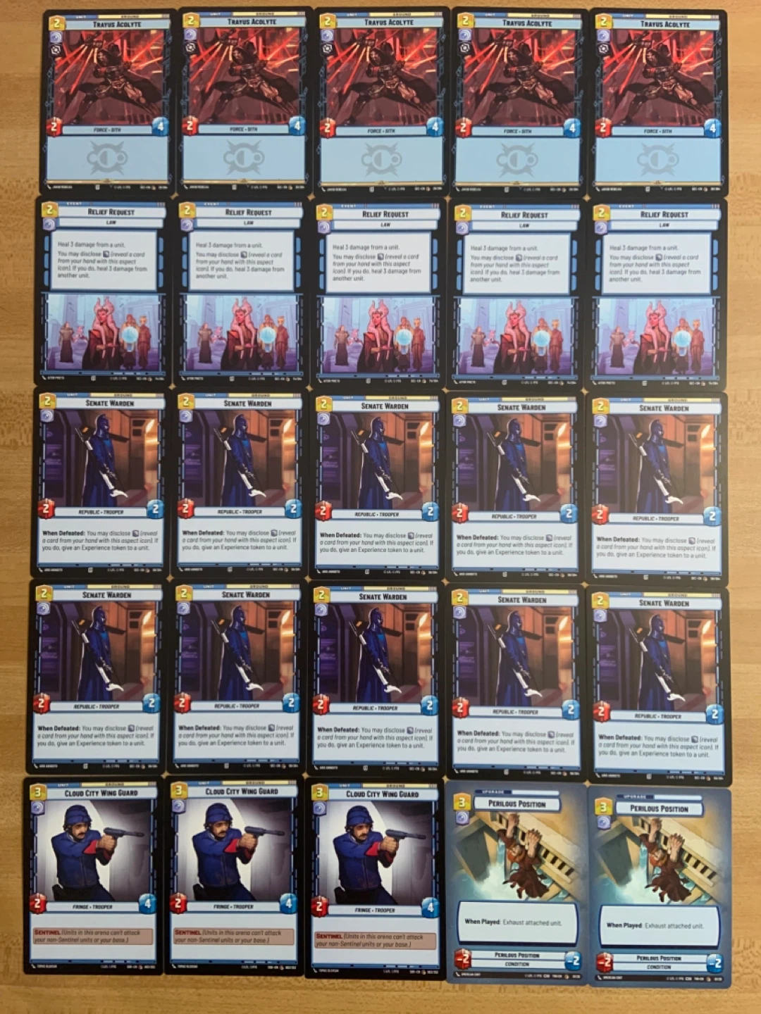 Star Wars Card Lot 50 Cards Near Mint