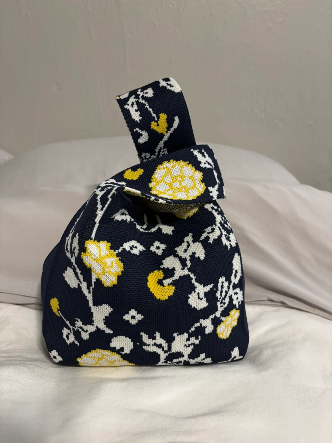 Cute Duck & Floral Knit Tote Bags - photo 4