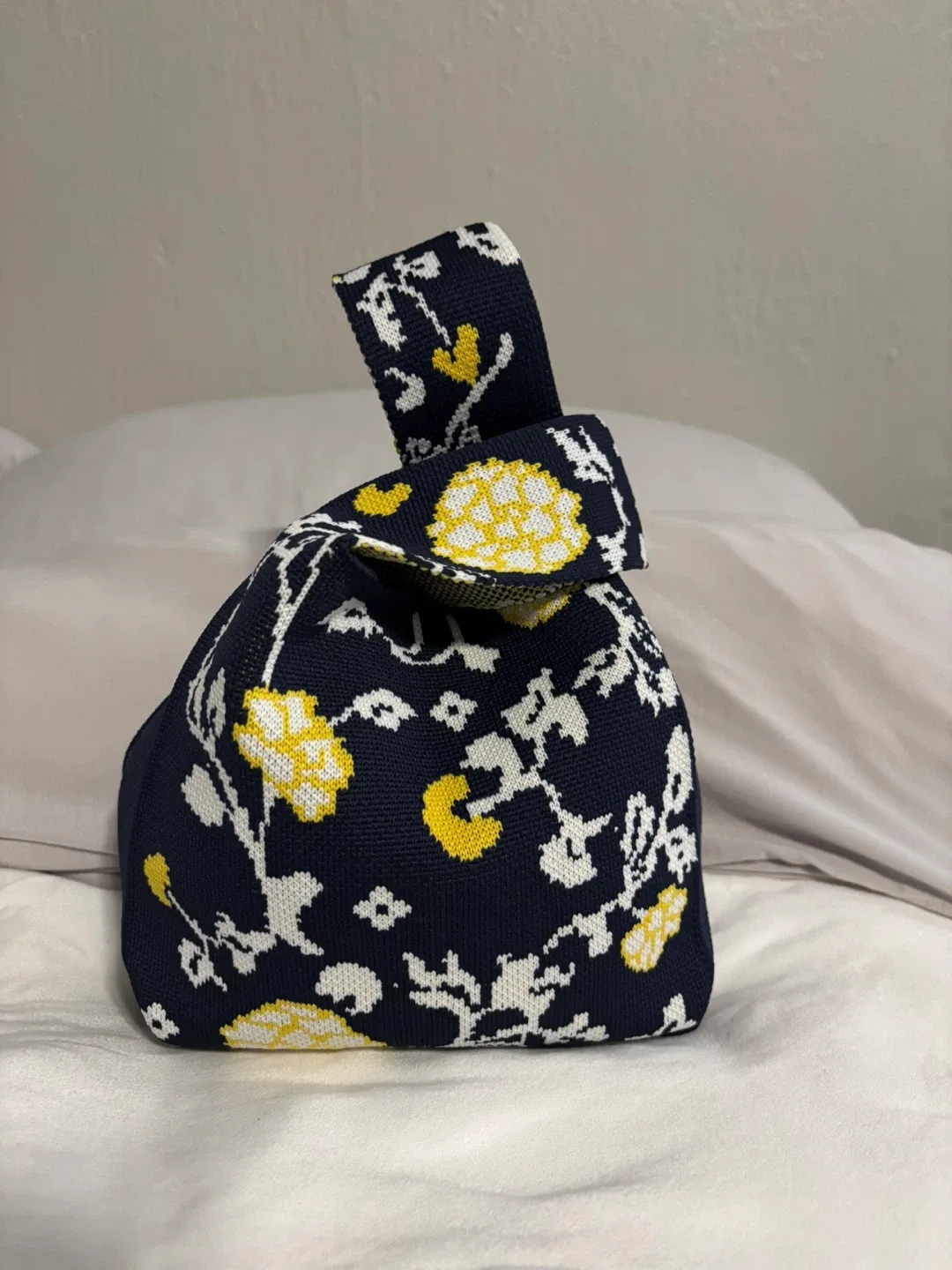 Cute Duck & Floral Knit Tote Bags - photo 4