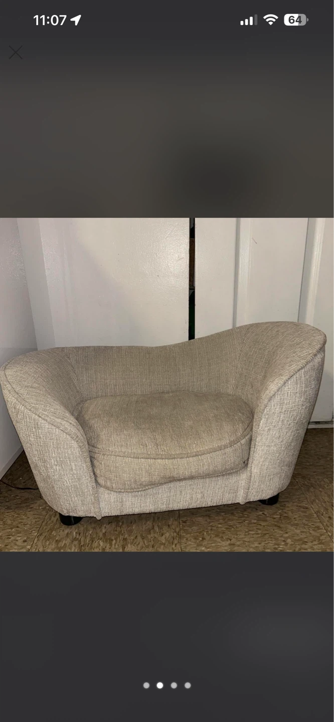 Upholstered Pet Sofa/Dog Bed - photo 3