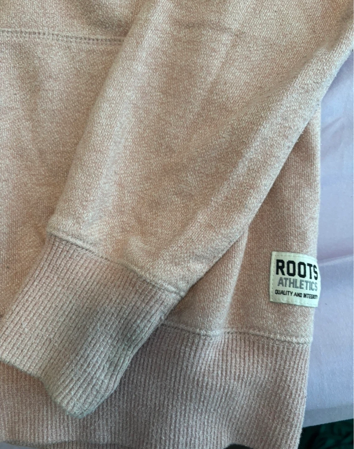 🌱 Roots Pink Hoodie with Beaver Logo - photo 4