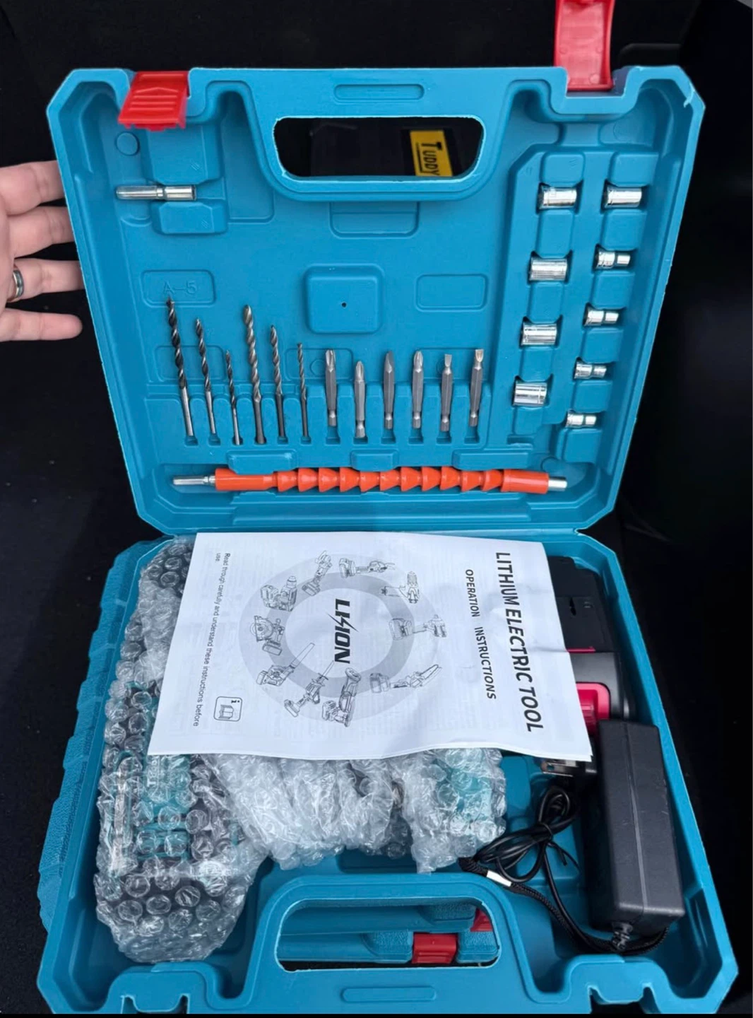 Tuddy Cordless Electric Drill with 2 Batteries ‼️BRAND NEW‼️ - photo 5