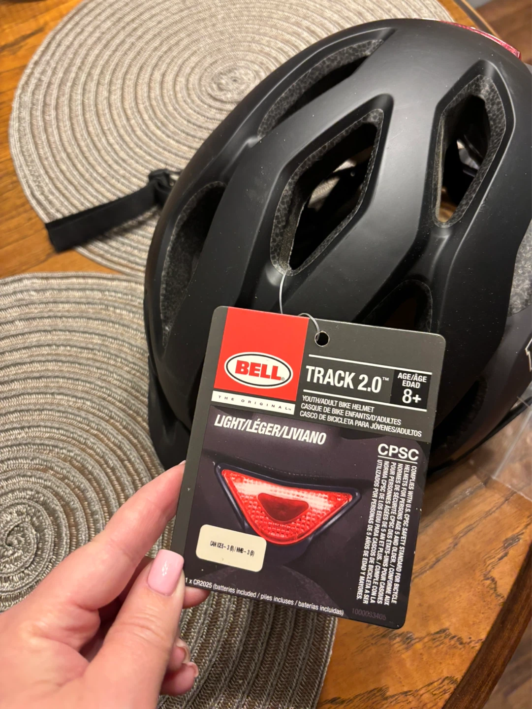 Bell Track 2.0 Youth/Adult Bike Helmet with Light - photo 2
