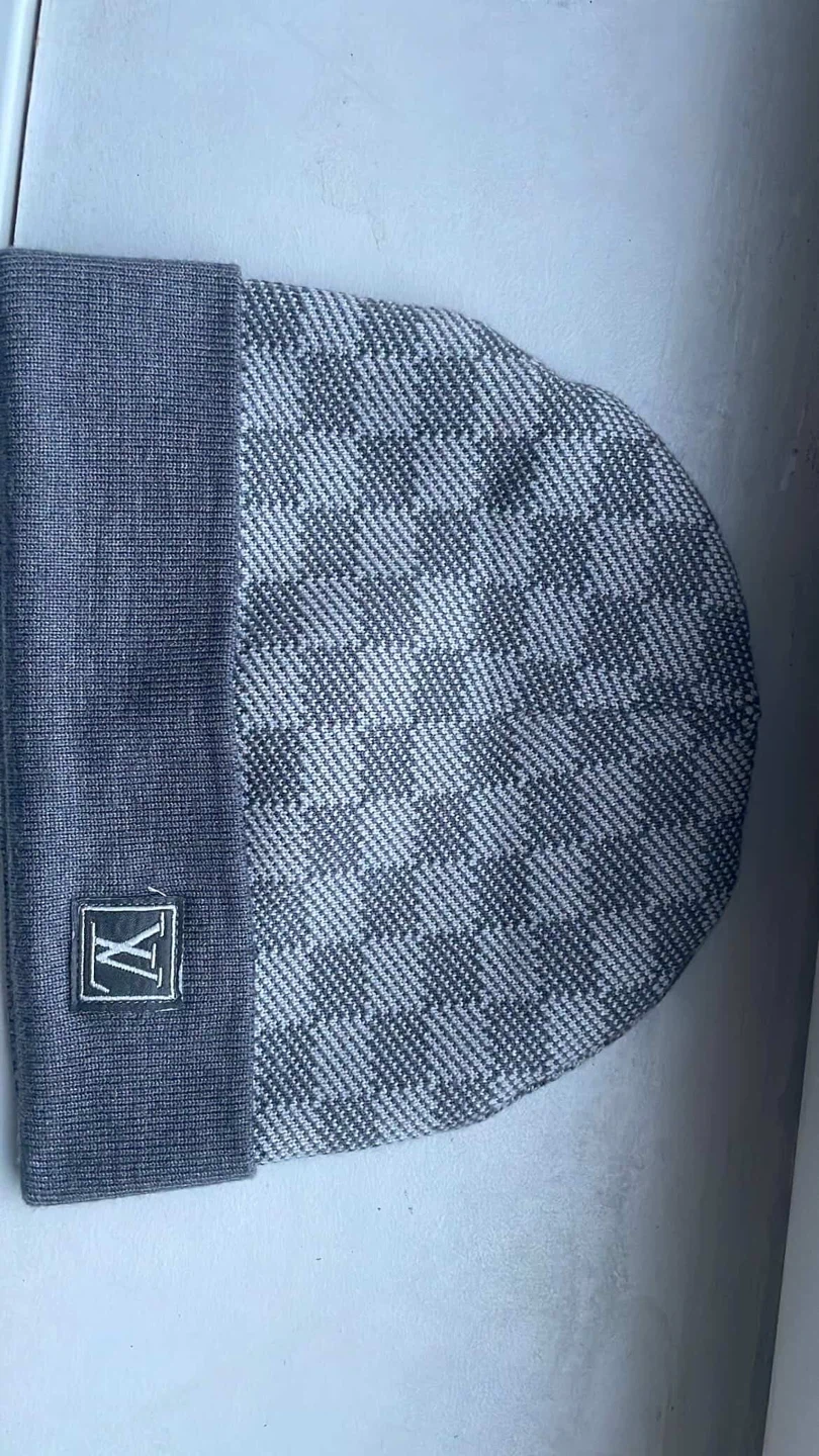 Louis Vuitton Monogram Beanie - Gray
