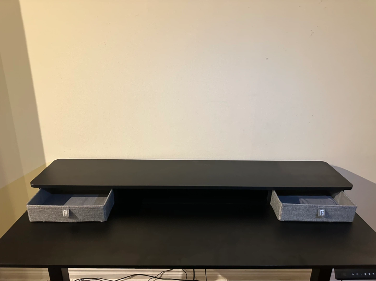Electric Standing Desk with 2 Drawers - photo 2