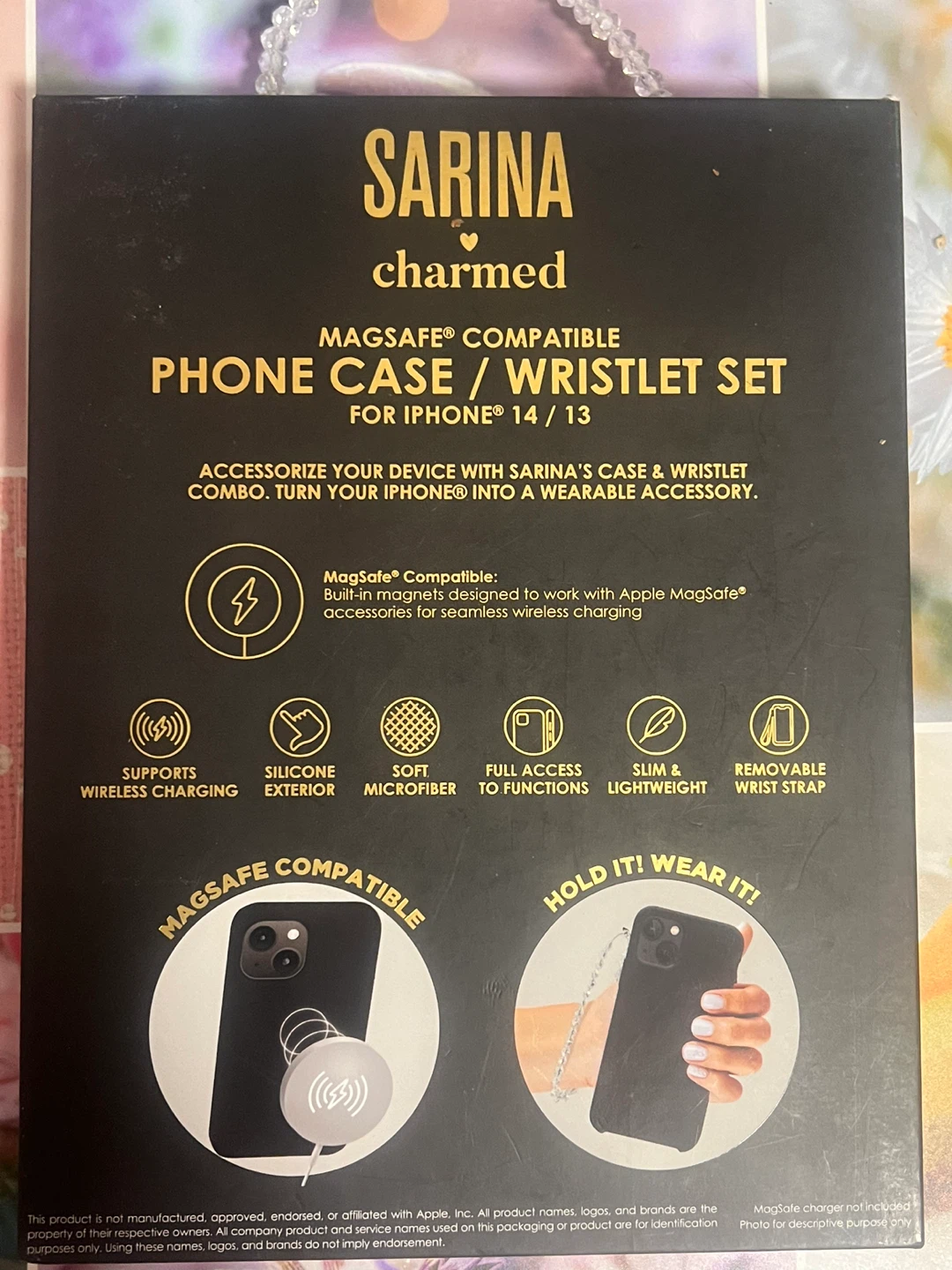iPhone 13/14 Phone Case with Wristlet 🌱 - photo 2