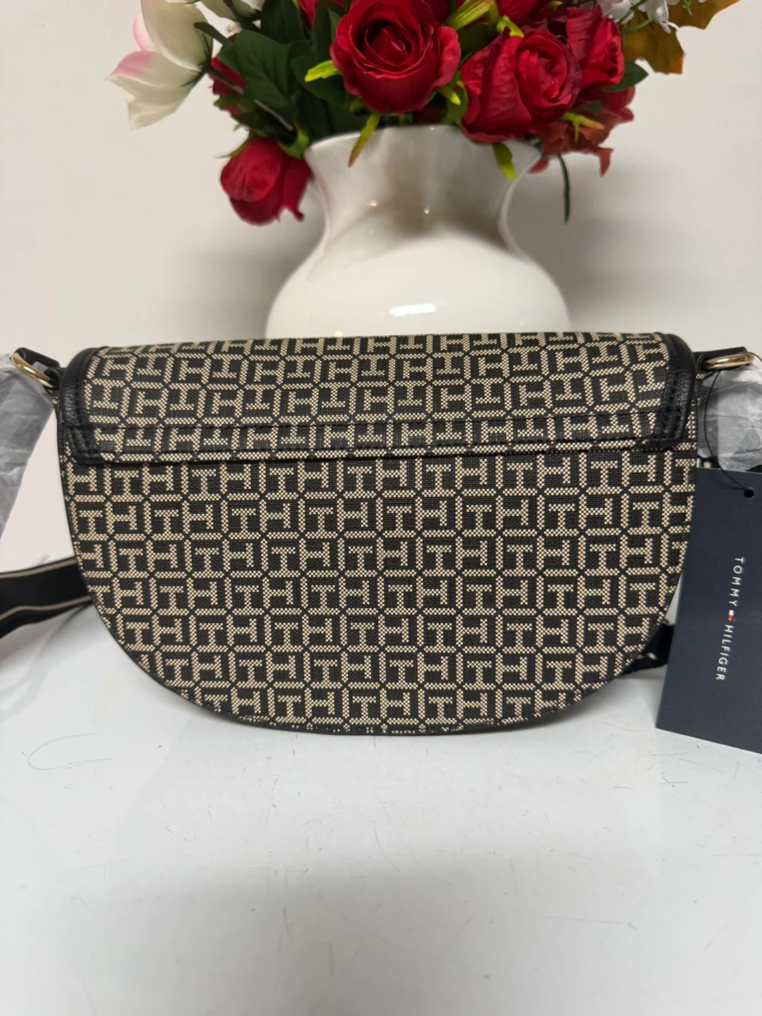 Tommy Hilfiger Monogram Saddle Bag - photo 2