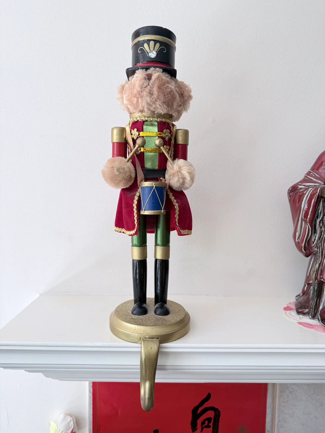 Nutcracker Soldier with Drum Christmas Decor