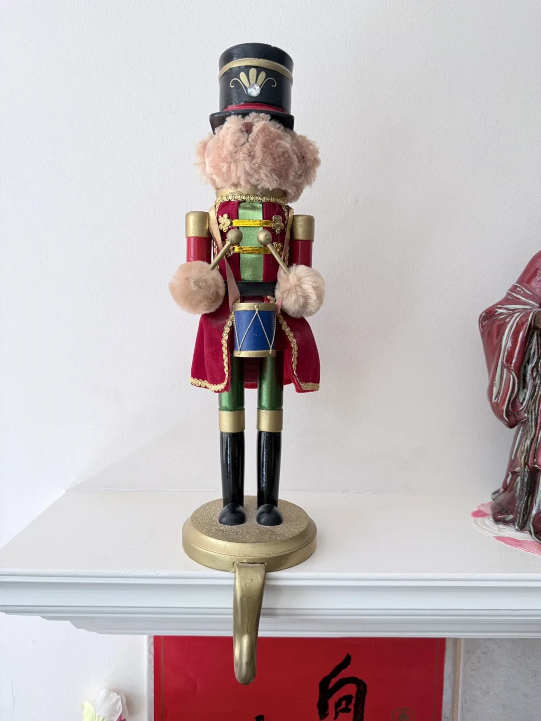Nutcracker Soldier with Drum Christmas Decor